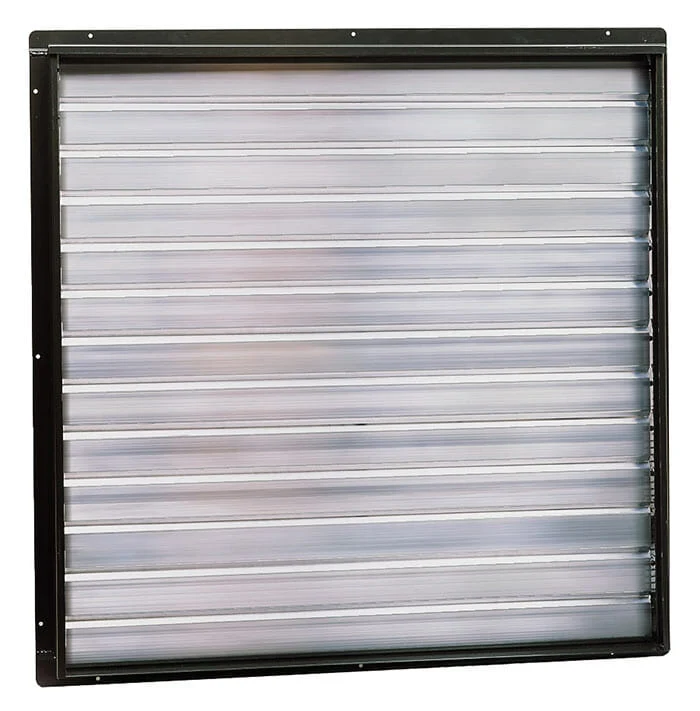Single Panel Exhaust Shutters