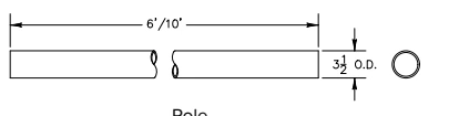 JetAire Mounting Poles