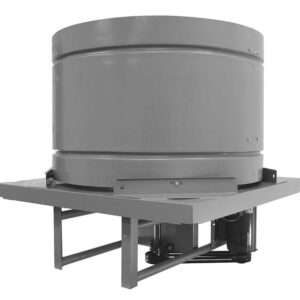 Roof mounted fan