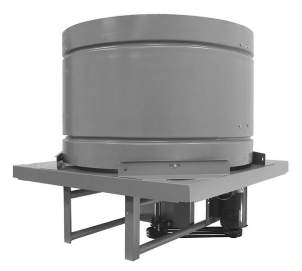 Roof mounted fan